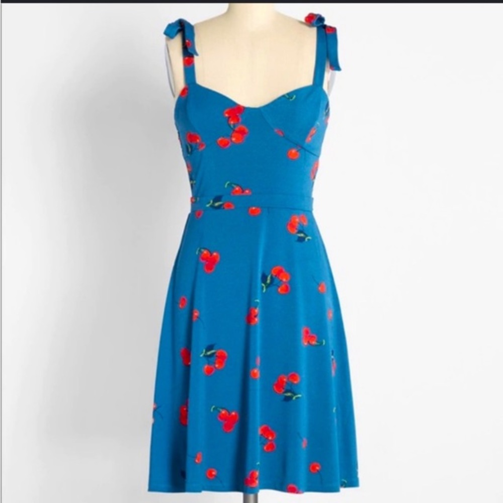 Modcloth / Blue Cherry Sundress